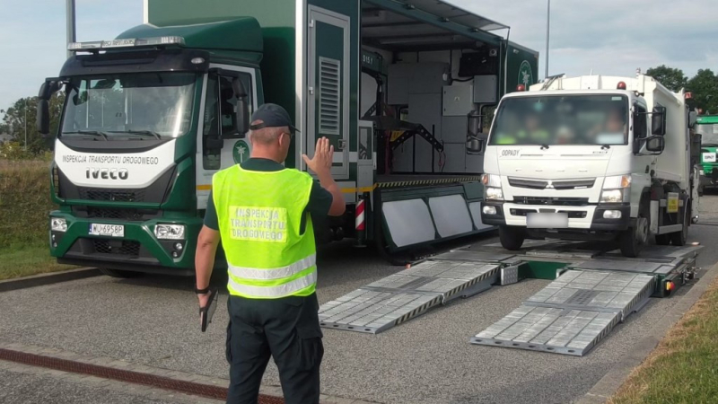 4/4 Śmieciarki pod lupą gorzowskiej ITD