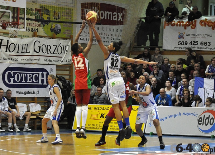 11/62 KSSSE AZS PWSZ Gorzów - Odra Brzeg 56:40  (15:8, 19:11, 11:12, 11:9)