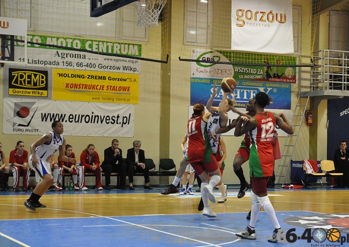 24/62 KSSSE AZS PWSZ Gorzów - Odra Brzeg 56:40  (15:8, 19:11, 11:12, 11:9)