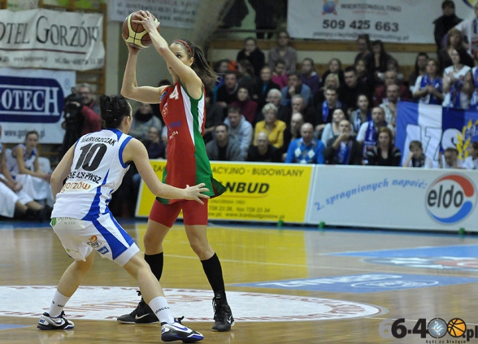56/62 KSSSE AZS PWSZ Gorzów - Odra Brzeg 56:40  (15:8, 19:11, 11:12, 11:9)
