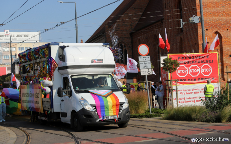 16/18 Marsz Równości w Gorzowie 2024