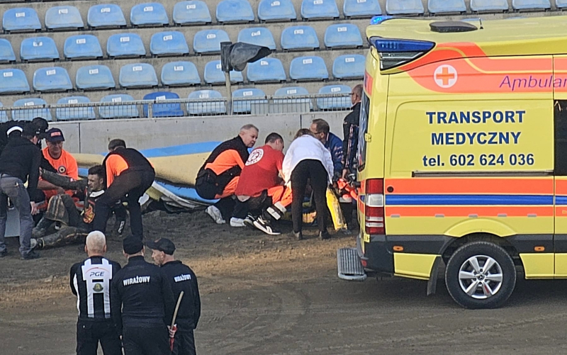4/4 Wypadek Oskara Palucha podczas finału U24 Ekstraligi