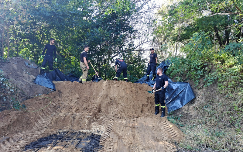 4/6 Budowa wałów przeciwpowodziowych w Kostrzynie nad Odrą