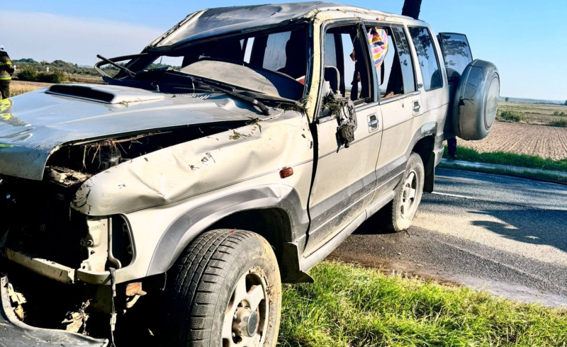 5/6 Czołowe zderzenie BMW i opla na DW132