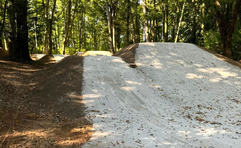 3/4 Dirt Park w parku Zacisze