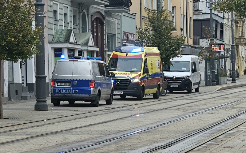 3/5 Pasażerka przewróciła się w tramwaju