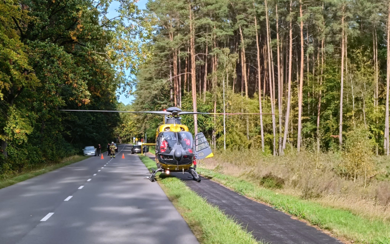4/5 Zderzenie renault i opla w Witnicy