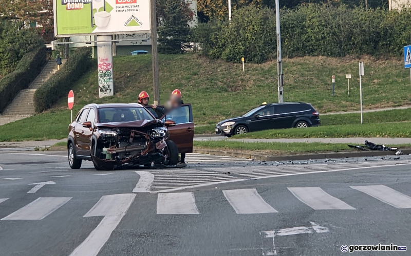 1/7 Wypadek na rondzie Górczyńskim