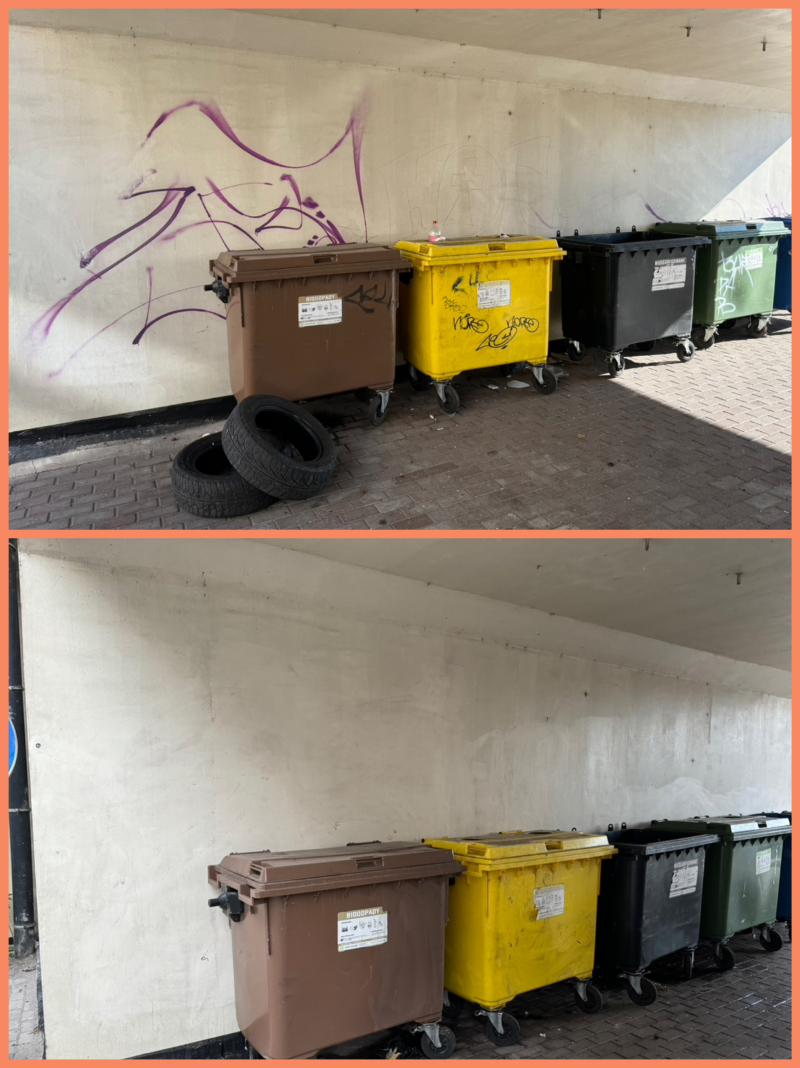 5/10 Estakada kolejowa oczyszczona z bazgrołów