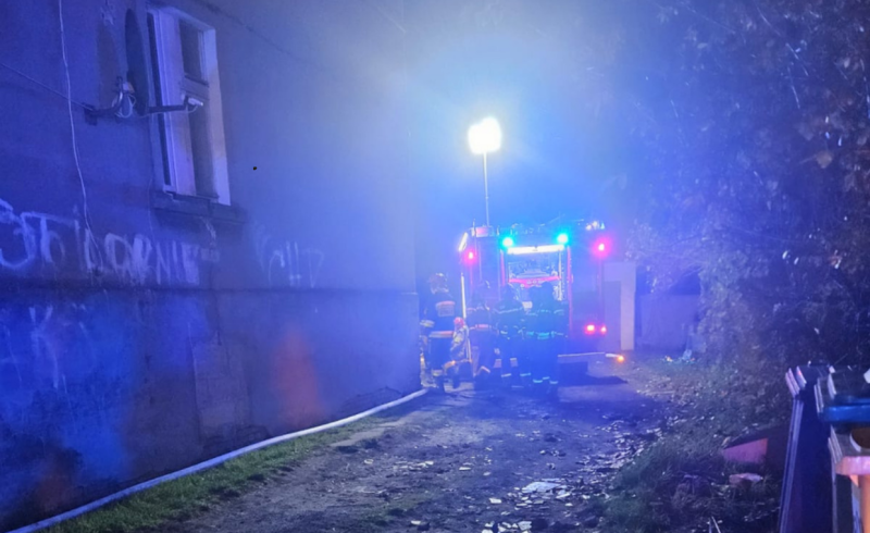 8/12 Tragiczny pożar mieszkania przy ul. Wiatracznej w Gorzowie