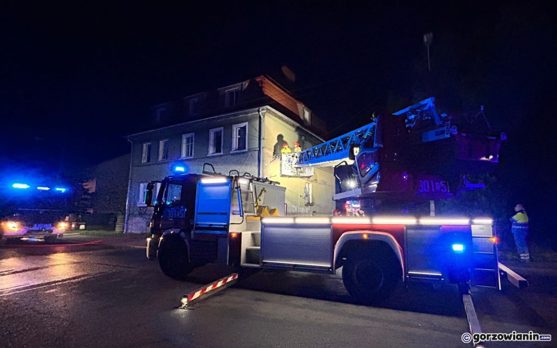10/12 Tragiczny pożar mieszkania przy ul. Wiatracznej w Gorzowie