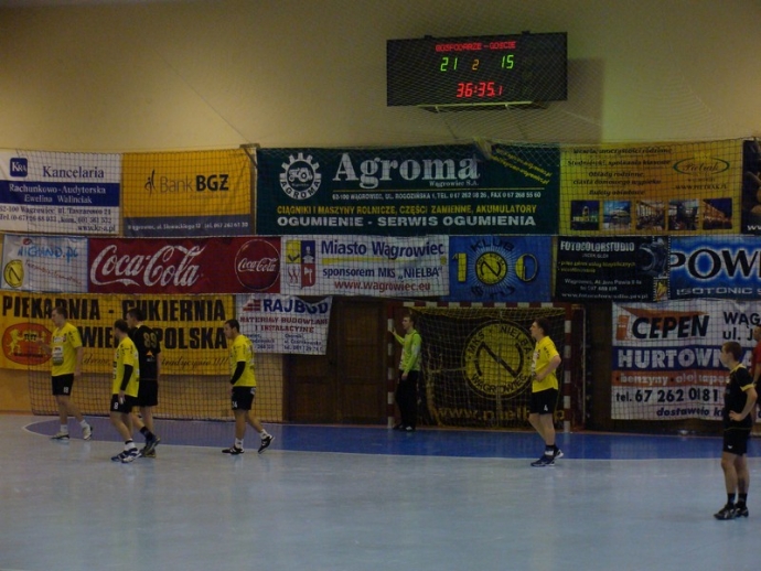 13/29 Nielba Wągrowiec - GSPR Gorzów 35:25 [sparing]