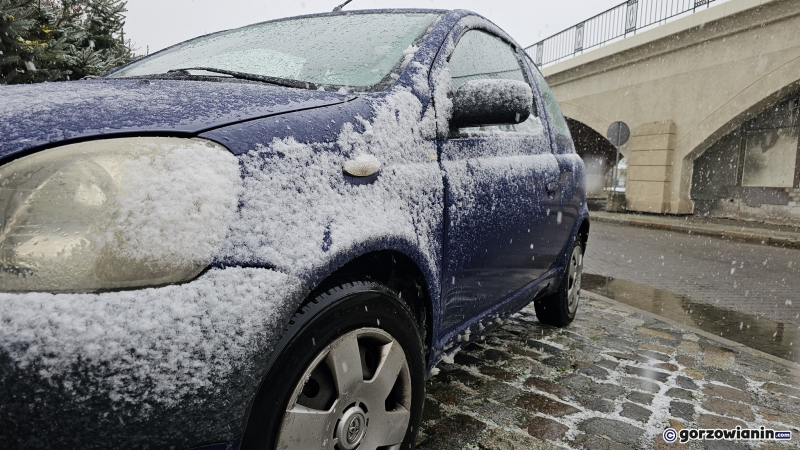 4/15 Pierwszy śnieg w Gorzowie