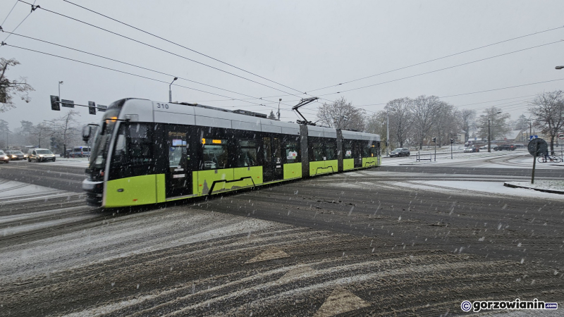 8/15 Pierwszy śnieg w Gorzowie