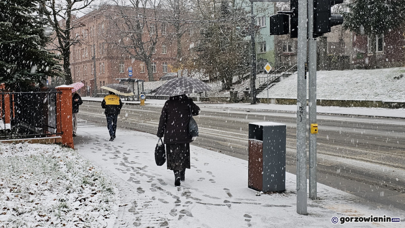 10/15 Pierwszy śnieg w Gorzowie