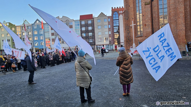 4/15 „Stop deprawacji polskich dzieci” – manifestacja na Starym Rynku w Gorzowie