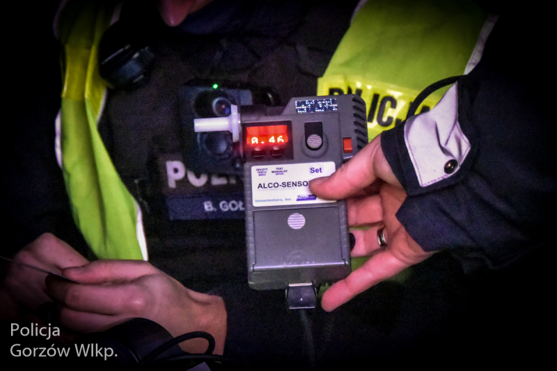 4/15 Trzeźwy poranek na Słowiańskiej w Gorzowie. Wpadło trzech nietrzeźwych kierowców