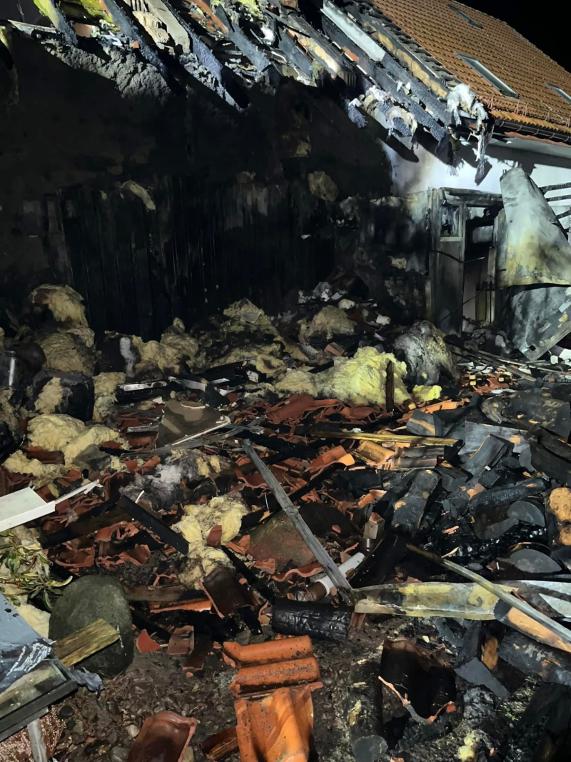 3/9 Nocny pożar w Gorzowie. Spłonęła kotłownia i dach budynku