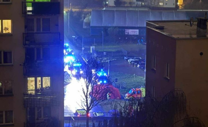 4/6 Akcja służb w galerii Feeria w Gorzowie