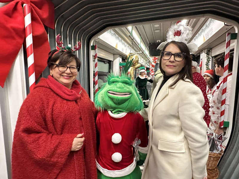 4/8 Mikołajkowy tramwaj w Gorzowie