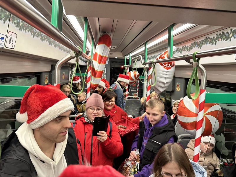 6/8 Mikołajkowy tramwaj w Gorzowie