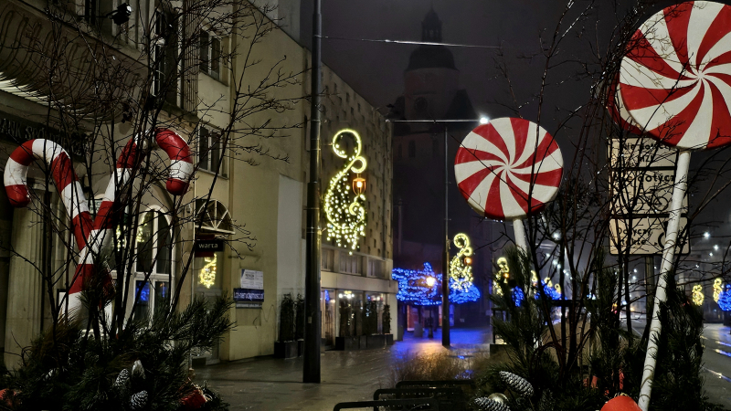 8/13 Świąteczne iluminacje. Tak Gorzów błyszczy na święta