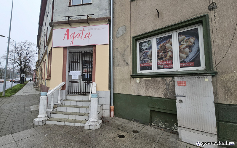 3/5  Bar Agata w Gorzowie zamknięty na stałe