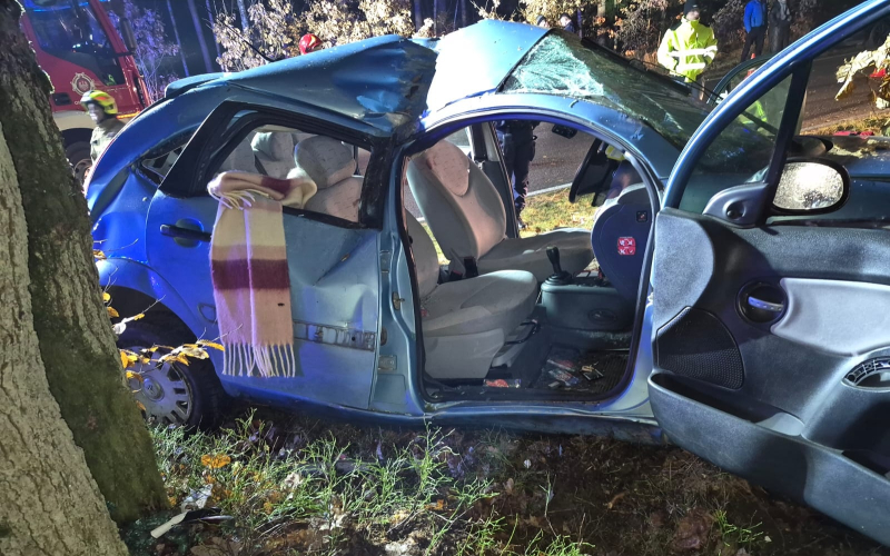 6/9 Wypadek pomiędzy Kłodawą a Łośnem