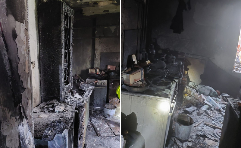 4/4 Pożar domu w Rybakowie