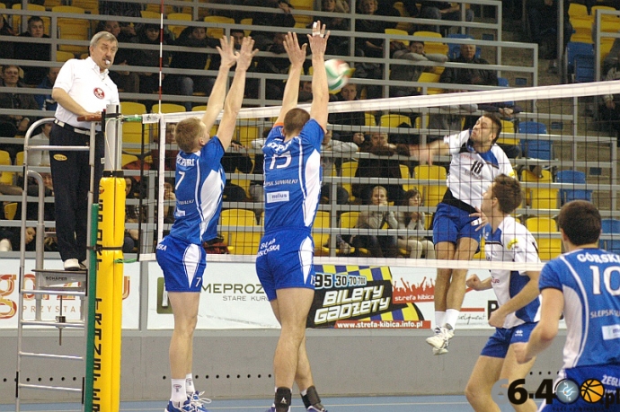 8/32 Rajbud Meprozet GTPS - Ślepsk Suwałki 0:3 (17:25, 20:25, 24:26)