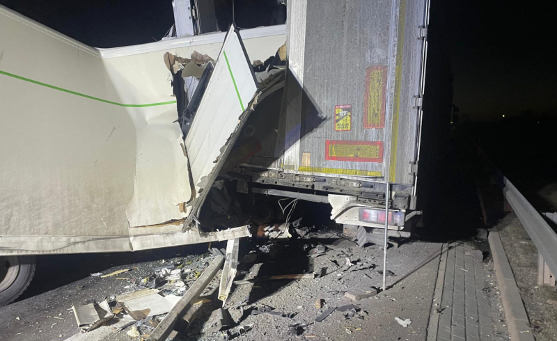 3/11 Zderzenie dwóch ciężarówek na S3 w Gorzowie