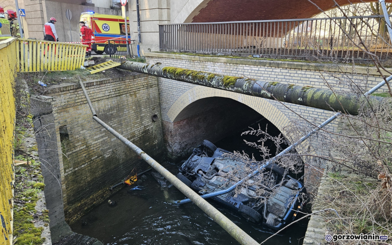 7/10 Chrysler wjechał do Kłodawki w Gorzowie