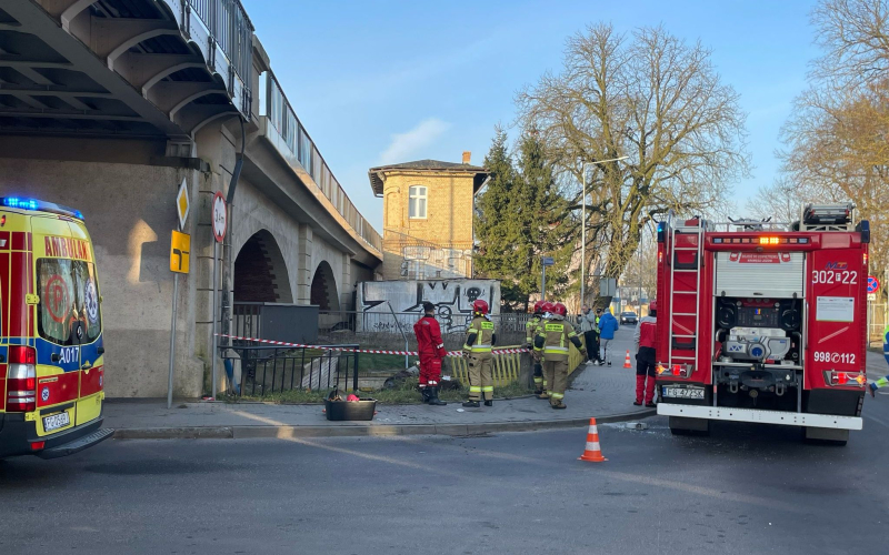 10/10 Chrysler wjechał do Kłodawki w Gorzowie