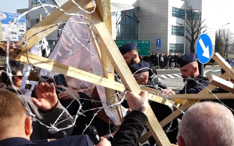 5/15 Protest na granicy w Słubicach