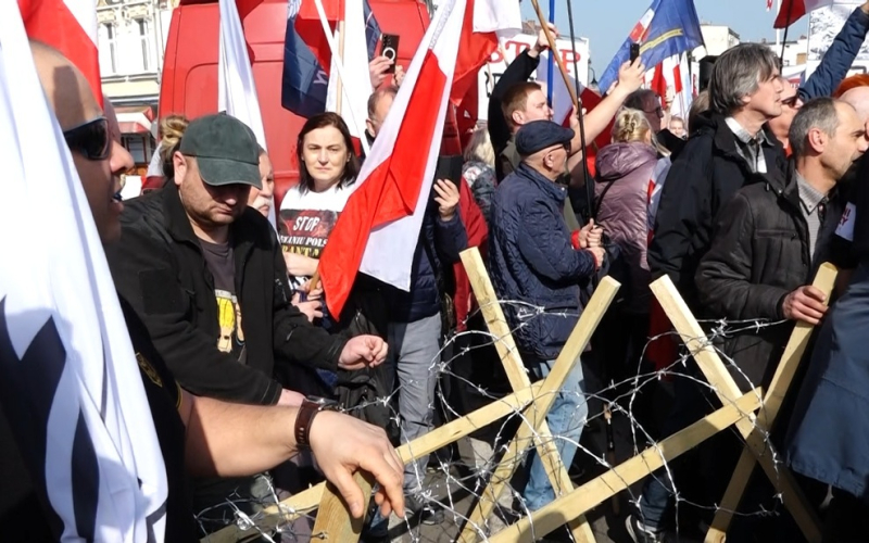9/15 Protest na granicy w Słubicach