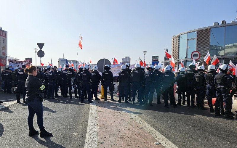 12/15 Protest na granicy w Słubicach