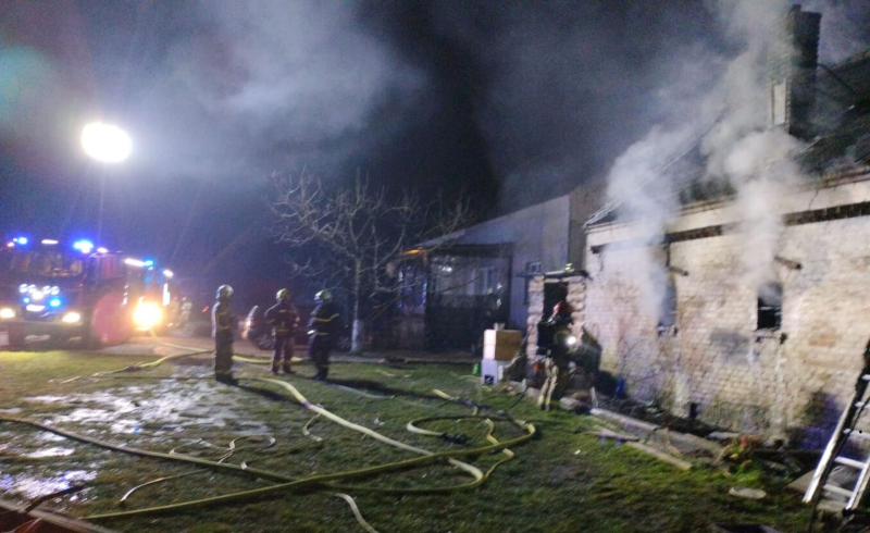 7/7 Pożar budynku gospodarczego w Chwałowicach