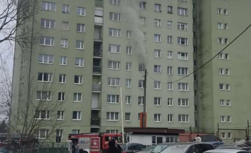 12/13 Pożar mieszkania przy ul. Gwiaździstej w Gorzowie