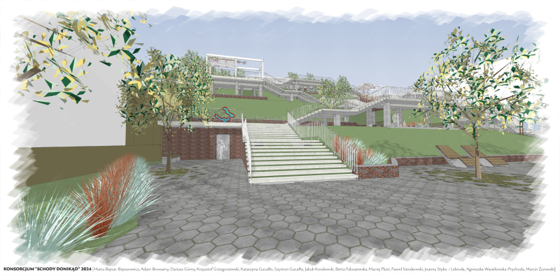 9/16 Tak mają wyglądać nowe Schody Donikąd