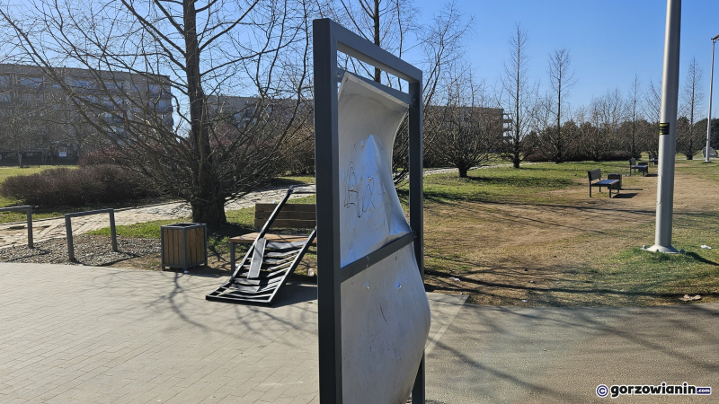 9/14 Zdewastowany pumptrack w parku 750-lecia