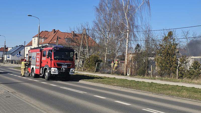 5/5 Pożar pustostanu przy ul. Kobylogórskiej w Gorzowie