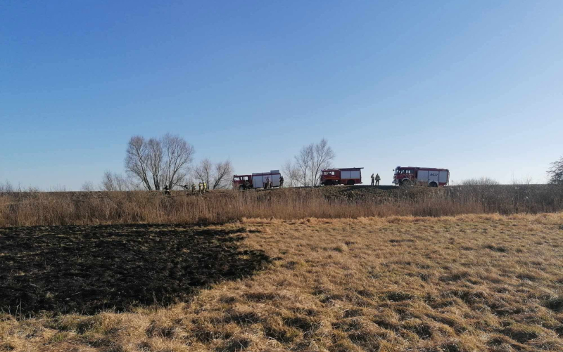 9/14 Pożary traw w okolicach Gorzowa