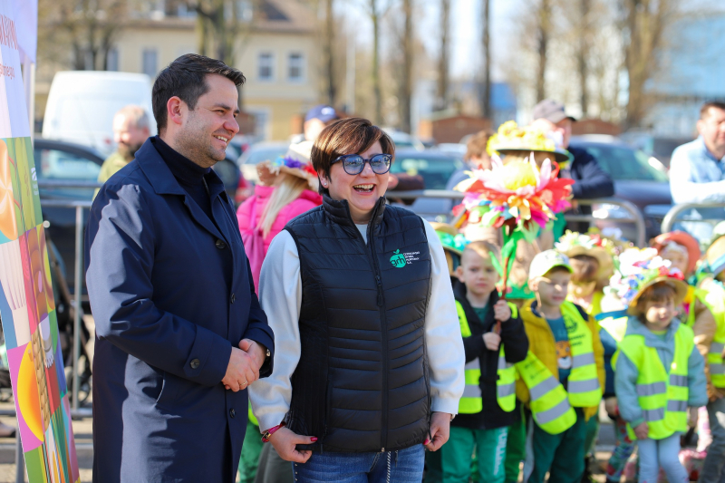 21/27 Wiosna na ryneczku przy św. Jerzego w Gorzowie