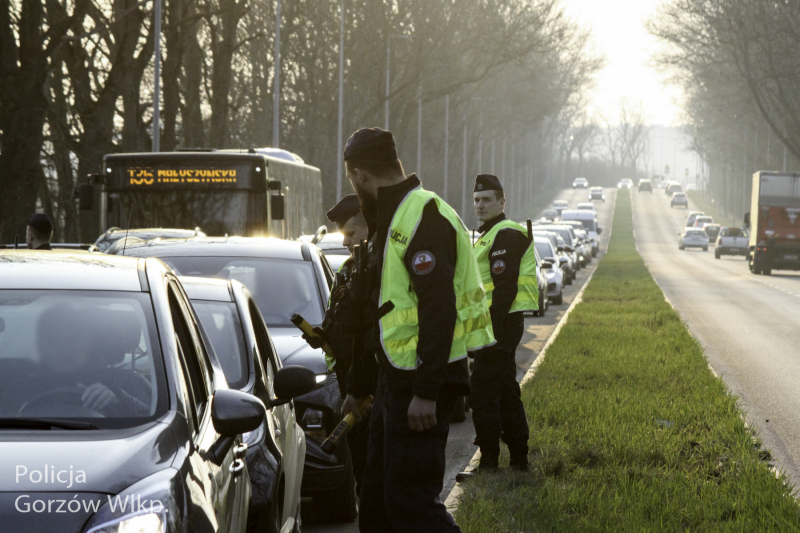 10/10 Akcja trzeźwy poranek przy ul. Myśliborskiej
