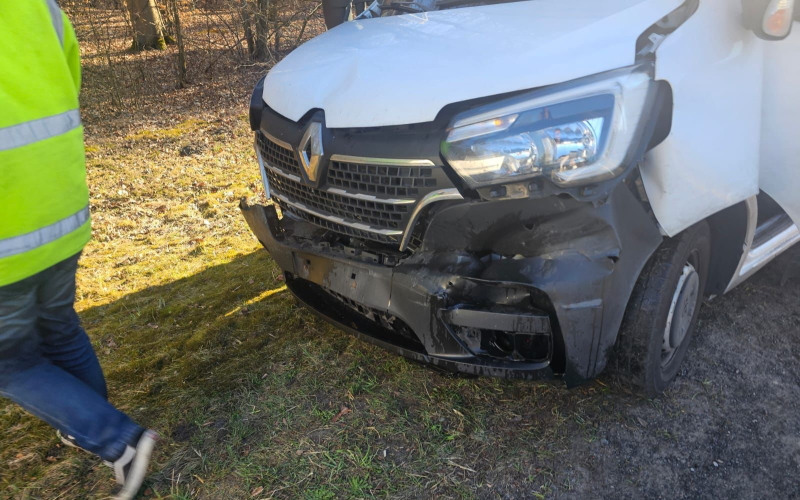 4/6 Zderzenie trzech pojazdów na DK22 w Zdroisku