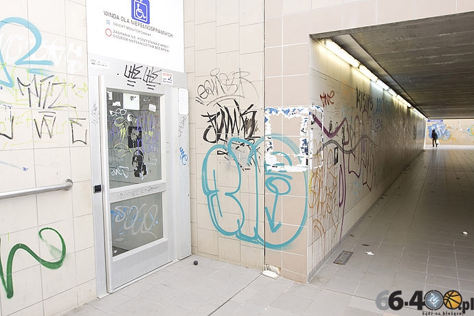 12/15 Gorzów: Przejście podziemne przy ul. Piłsudskiego