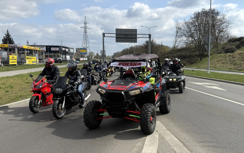 3/16 Parada motocykli ulicami Gorzowa