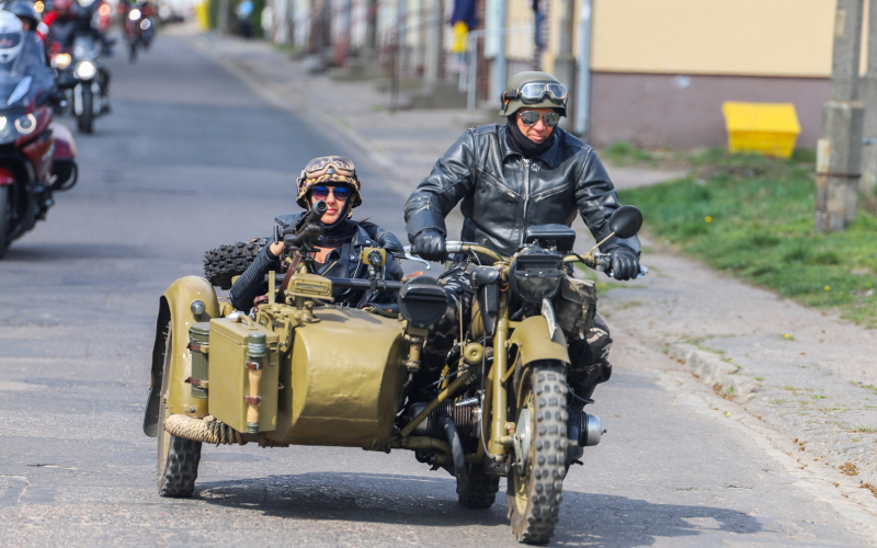 5/16 Parada motocykli ulicami Gorzowa