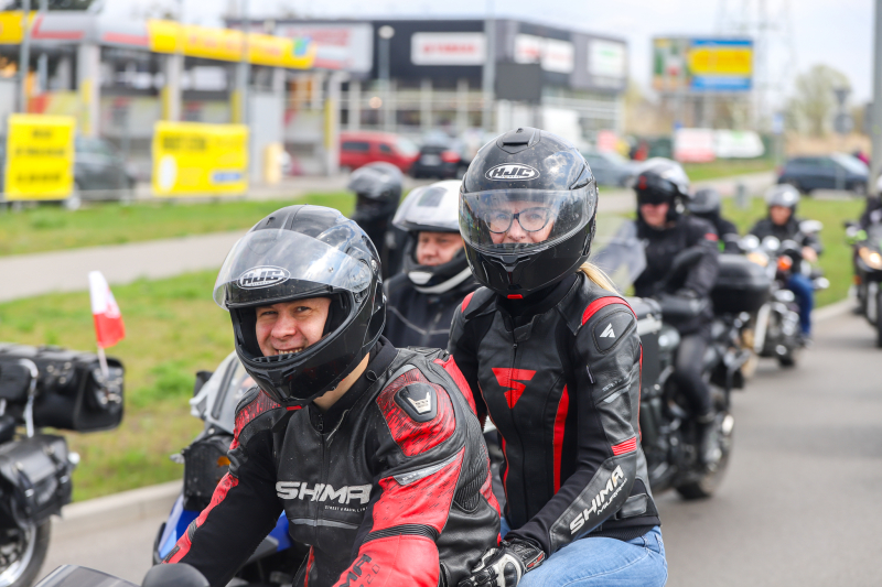 7/16 Parada motocykli ulicami Gorzowa