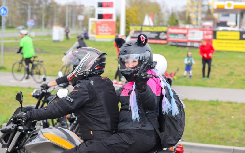 8/16 Parada motocykli ulicami Gorzowa